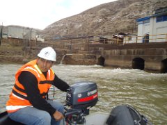 Levantamiento Batimétrico Monohaz en Río Mantaro - La Oroya, Junín 2015